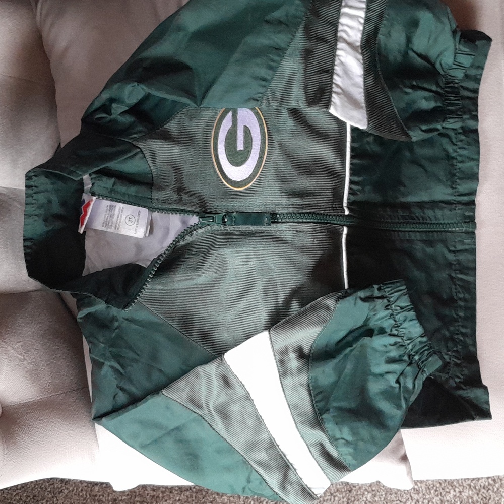 Kids Green Bay Packers Jacket/ Windbreaker